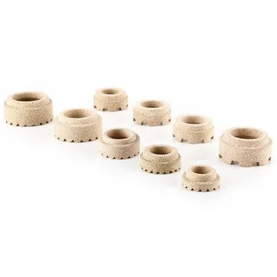 Cordierite keramisk hylse